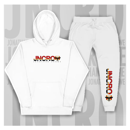 JNCRO Sweatsuit White