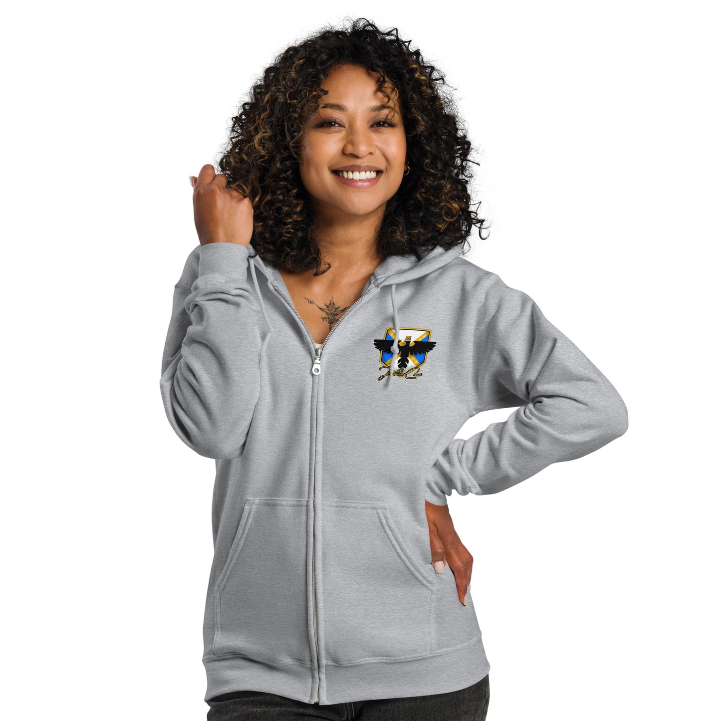 USVI Heavy blend zip hoodie