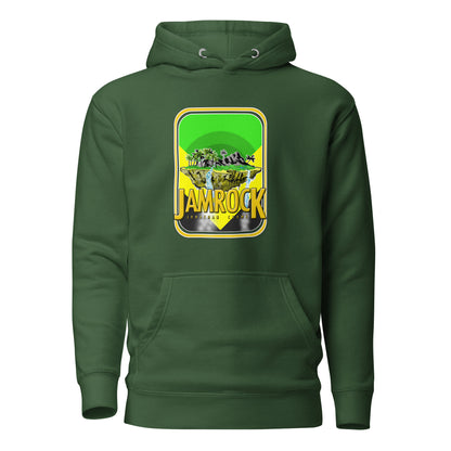 JamRock floating Unisex Hoodie