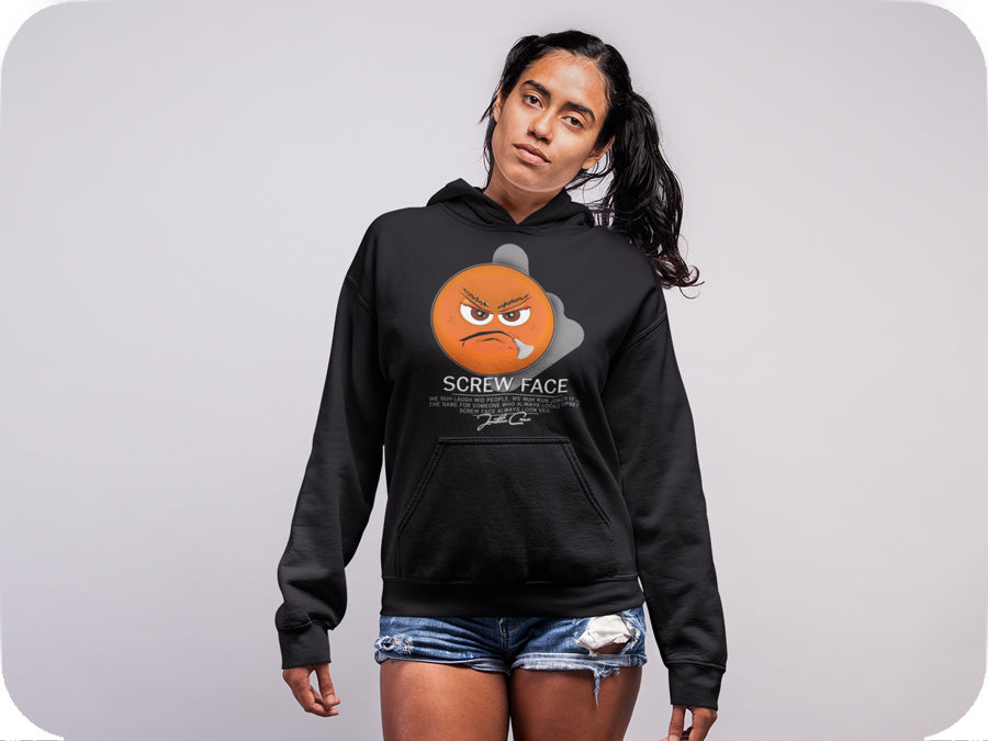 (P)Jamojie - Screw Face Pullover Hoodie