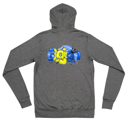 ZipUp - Bajan Hoodie